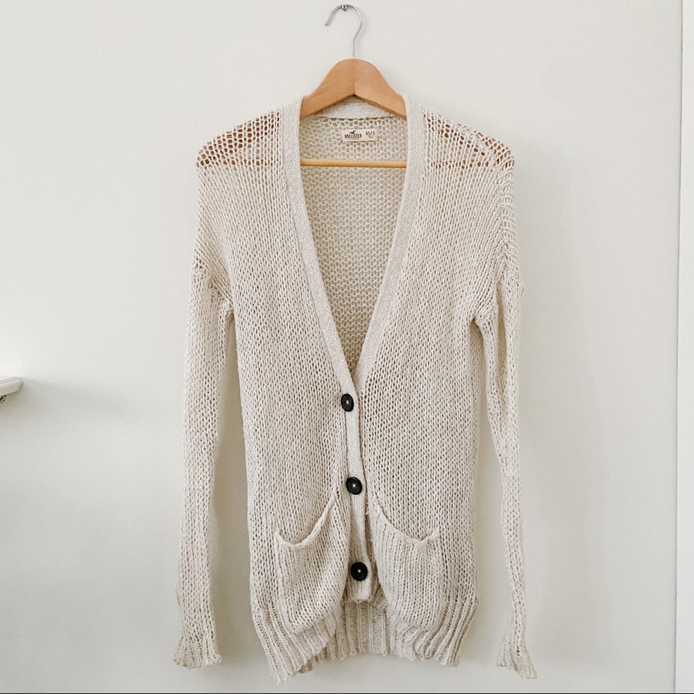 HOLLISTER Loose Knit Cardigan